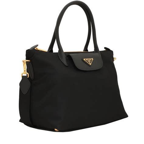 prada tessuto leather tote|Prada leather tote.